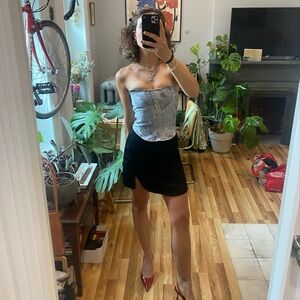 I.AM.GIA Calee Corset in Denim Blue - XS